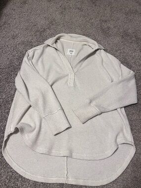 Aerie Waffle Knit Pullover